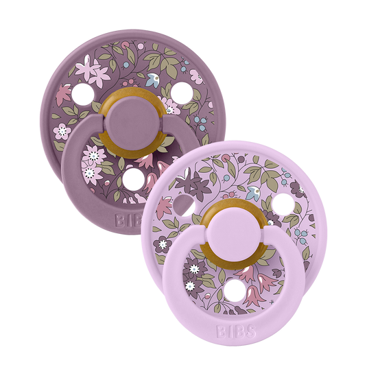 Vazart - BIBS x Liberty x 2 PACK Chamomile Lawn Violet Sky Mix 2