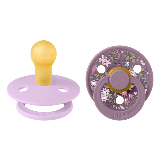 Vazart - BIBS x Liberty x 2 PACK Chamomile Lawn Violet Sky Mix