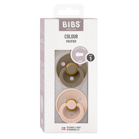 Vazart - BIBS Colour Pack X2 Dark Oak / Blush 2
