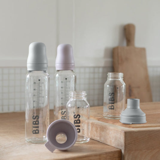 Vazart - BIBS Set de Tetero de Vidrio de 225 ml Dusky Lilac 6
