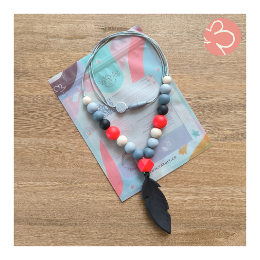 Vazart - Collar Pluma Mangareva