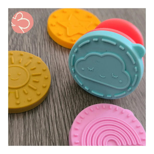 Vazart - Set de Sellos de Silicona x4 rojo 2