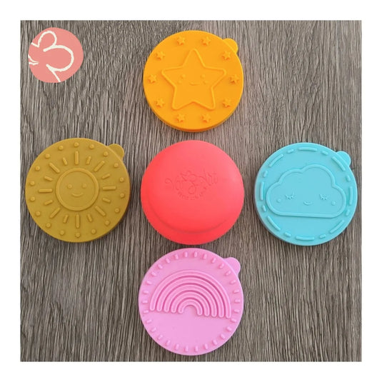 Vazart - Set de Sellos de Silicona x4 rojo