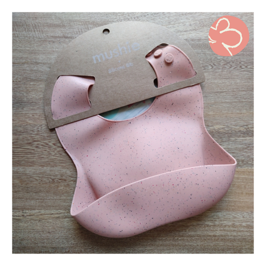 Vazart - Babero Mushie Confetti Rosa