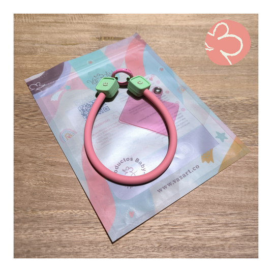 Vazart - Strap para Celular Happy face rosa
