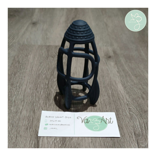 Vazart - Cohete 3D azul