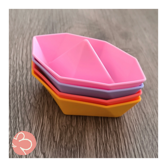 Barquitos Origami x4