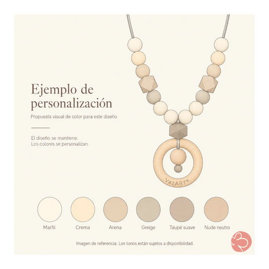 Vazart - Collar de Lactancia con aro etapa 1 Personalizado 2