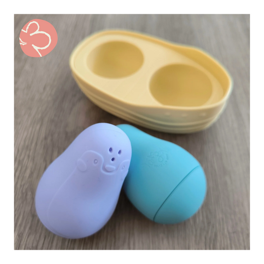 Vazart - Set de Barco y Pinguinos para el baño 2 