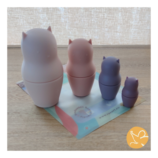 Vazart - Matryoshka Gato Rosa